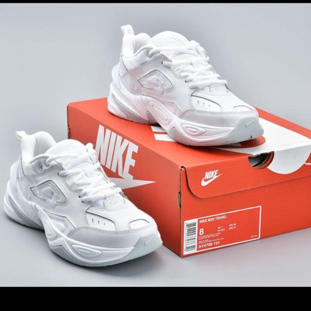COPY - Brand New Nike MK2 Tekno sneakers in white.